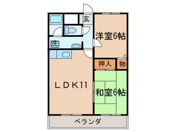 メゾン森下パ－クの物件間取画像